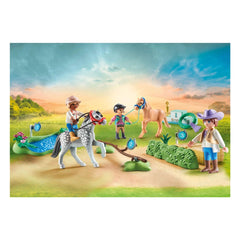 Playmobil Cavalli del Torneo dei Pony della Cascata - 71495