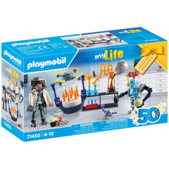 Playmobil La mia vita Ricercatori con Robot - 71450
