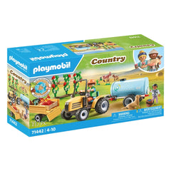 Playmobil My Life Trattore con Rimorchio e Serbatoio d'Acqua - 71442