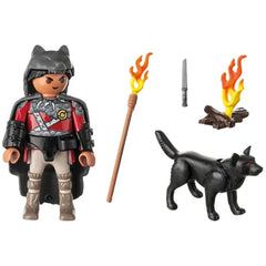 Playmobil Specials Warrior With Wolf - 71482
