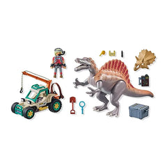 Playmobil - Attacco dello Spinosaurus - Giocattoli - Set di gioco