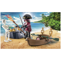 Playmobil Starter Pack Pirate With Rowing Boat - 71254