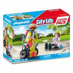 Playmobil Starterpack Soccorso con Segway - 71257