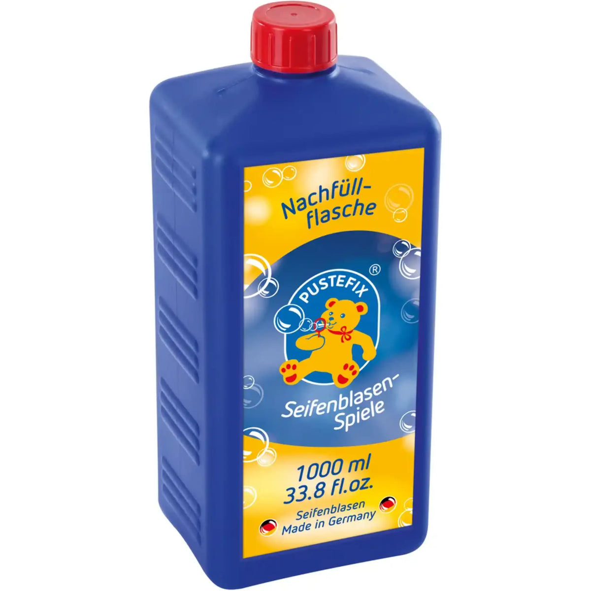 PUSTEFIX - Ricarica di Liquido per Bolle di Sapone Professionale 1000ml - Attrezzatura da Gioco all'Aperto