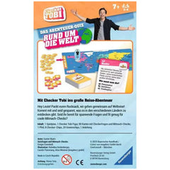 Ravensburger - Checker Tobi Intorno al Mondo - Giochi da Tavolo