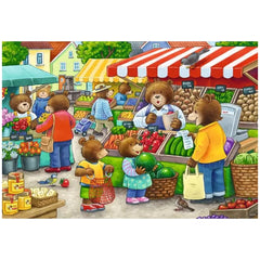 Ravensburger - Andiamo a fare shopping - 2x12 pezzi - Puzzle