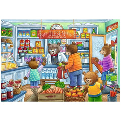 Ravensburger - Andiamo a fare shopping - 2x12 pezzi - Puzzle