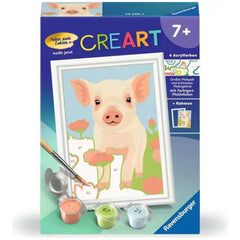 Ravensburger - CreArt Animali Maialino - Arte e Fai da Te