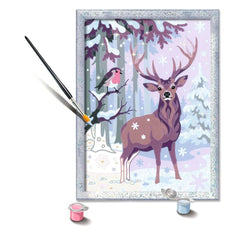 Ravensburger - Creart Festive Friends - Painting By Numbers - Arts & Crafts