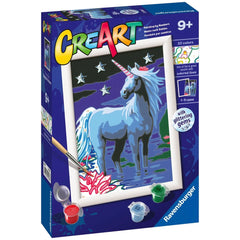 Ravensburger - Creart Unicorno Magico - Pittura per Numeri - Arte e Fai da Te