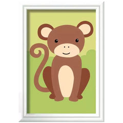 Ravensburger - CreArt Animali Selvatici Scimmia - Arte e Fai da Te