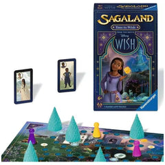 Ravensburger - Disney Wish Sagaland - Board Game - Multi-Language Instructions