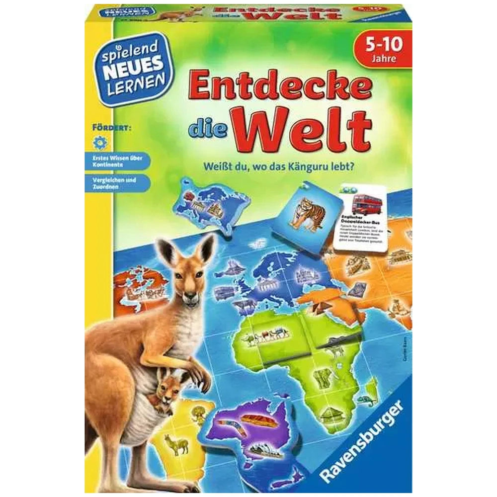 Ravensburger - Entdecke Die Welt - Board Game - German Edition