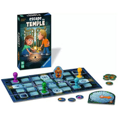 Ravensburger - Escape The Temple - Board Game - Multi-Language Instructions