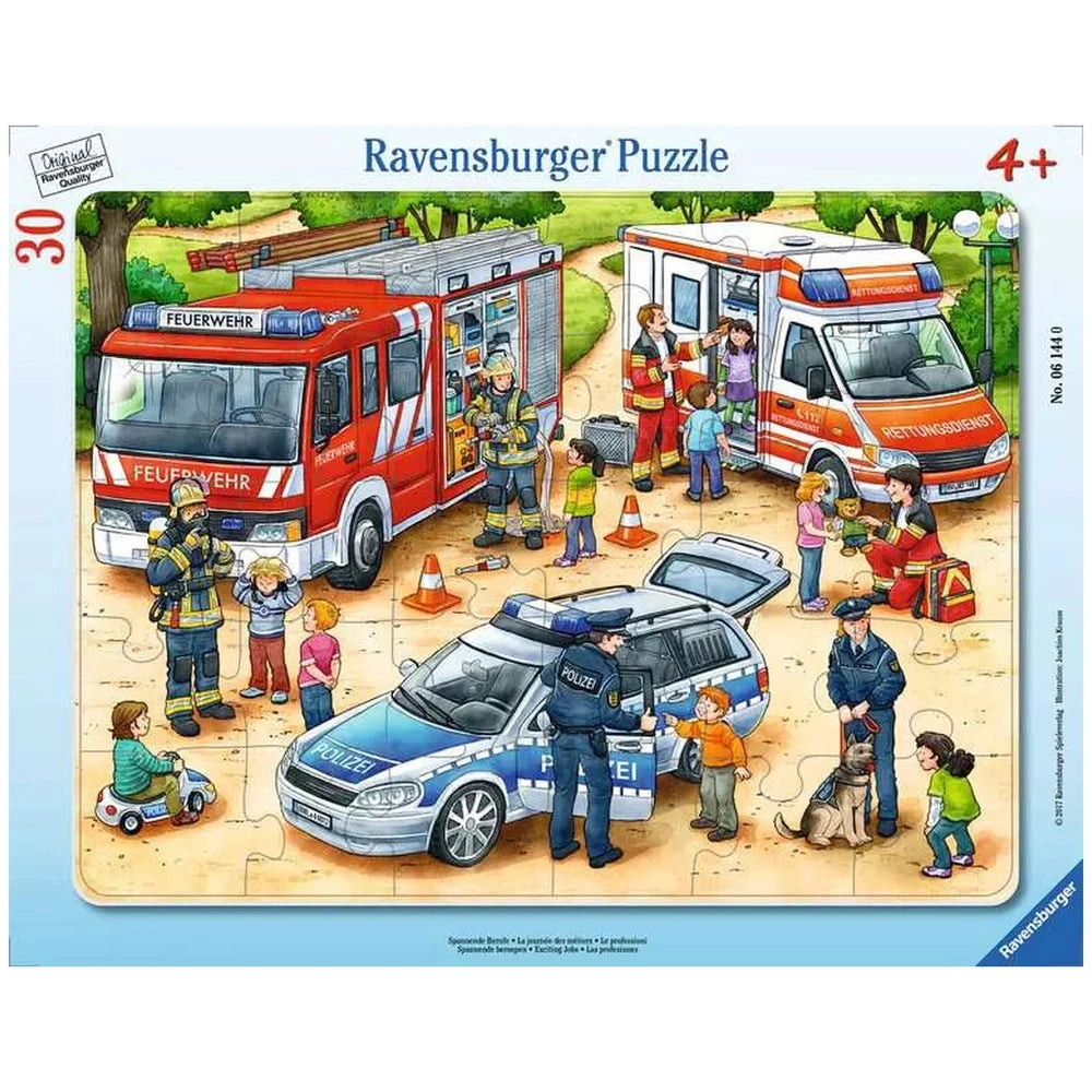 Ravensburger - Exciting Jobs - 30 Pieces - Puzzles