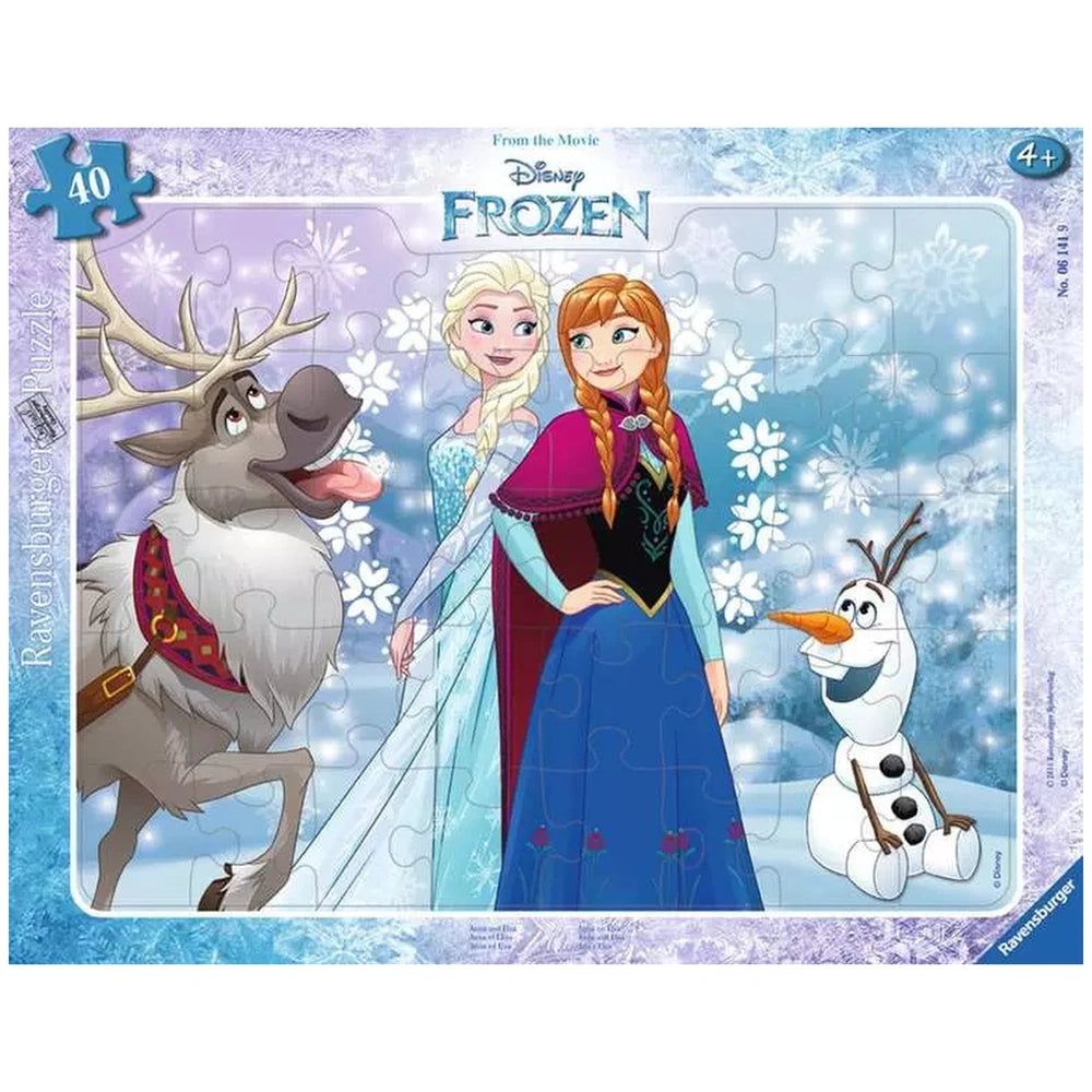 Ravensburger - Frozen - Anna ed Elsa - 40 Pezzi - Puzzle
