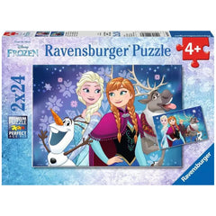 Ravensburger - Frozen - Northern Lights - 2x24 Pieces - Puzzles
