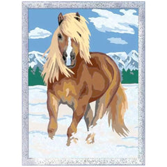 Ravensburger - Haflinger nella neve - Arti e Mestieri