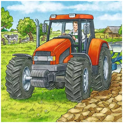 Ravensburger - Grande Macchinario Agricolo - 3x49 Pezzi - Puzzle