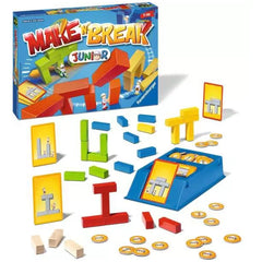 Ravensburger - Make N Break Junior - Gioco da Tavolo - Istruzioni Multilingue