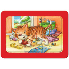 Ravensburger - I miei primi puzzle - Amici animali - 3X6 pezzi - Puzzle
