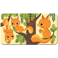Ravensburger - My Fisr Puzzle - Animals At Their Little Ones
