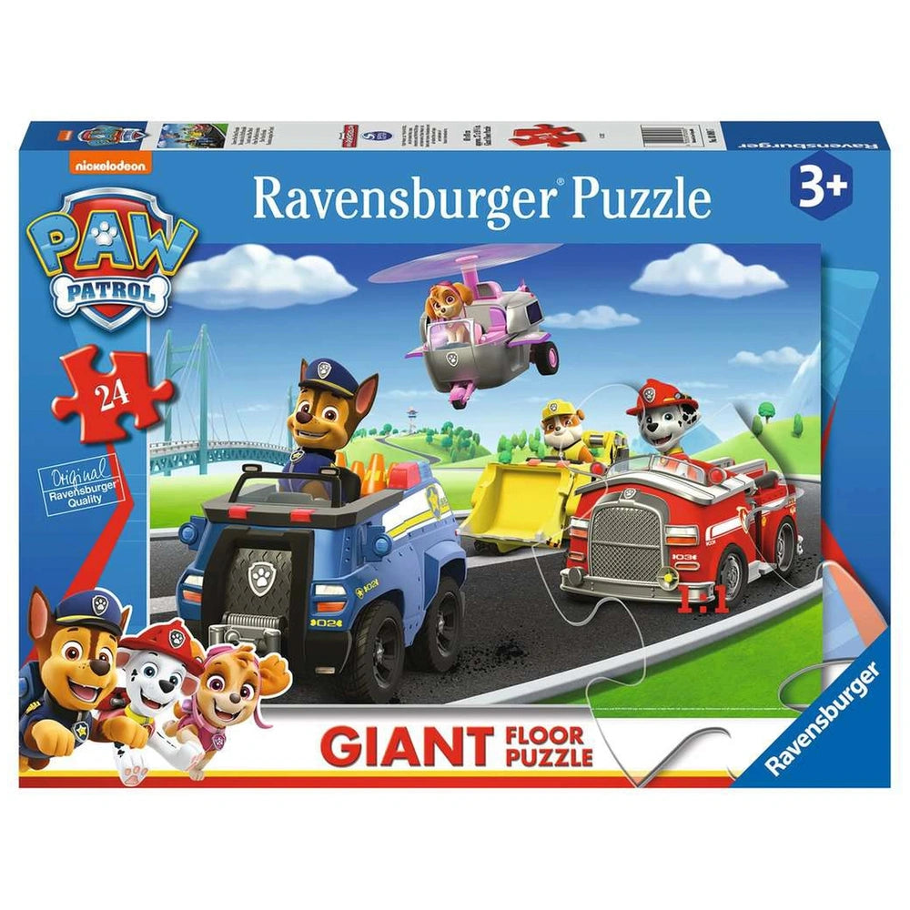 Ravensburger - Paw Patrol - 24 Pezzi - Puzzle Gigante da Pavimento