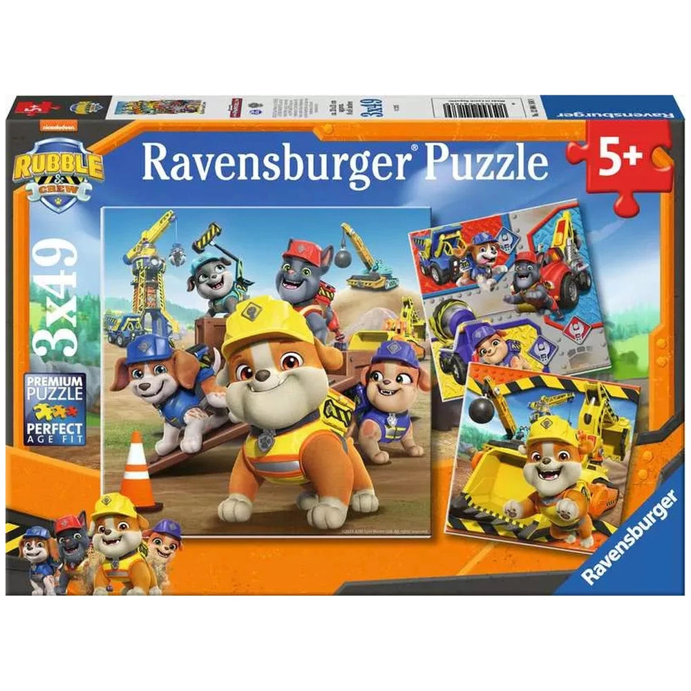 Ravensburger - Puzzle 3x49 Pezzi Paw Patrol - Puzzle