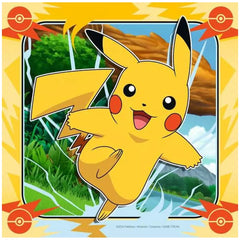 Ravensburger - Puzzle 3x49 pezzi Pokemon - Puzzle