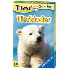Ravensburger - Tierquartett Tierkinder - Gioco di Carte