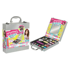 RS Toys Mini Diva Magic Makeup Set features a colorful briefcase design filled with toy makeup items like lipsticks and eyesh