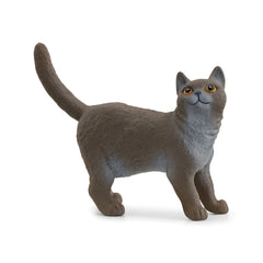 Schleich - Farm World - Gatto British Shorthair - Figure d'Azione e Giocattoli - 13973