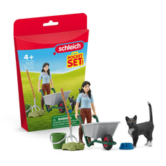 Schleich - Set di Giocattoli Pocket Farm World