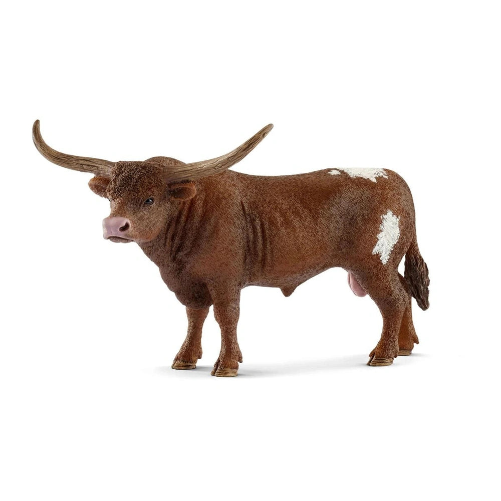 Schleich - Farm World - Texas Longhorn Bull - Action & Toy Figures - 13866