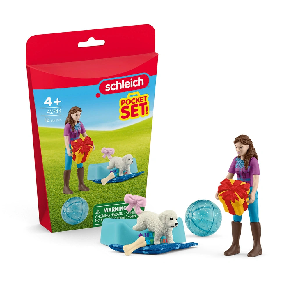 Schleich - Puppy Training Pocket Set - Toy Playsets