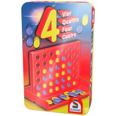 Schmidt Spiele - Four - Giochi da Tavolo da Viaggio per Bambini
