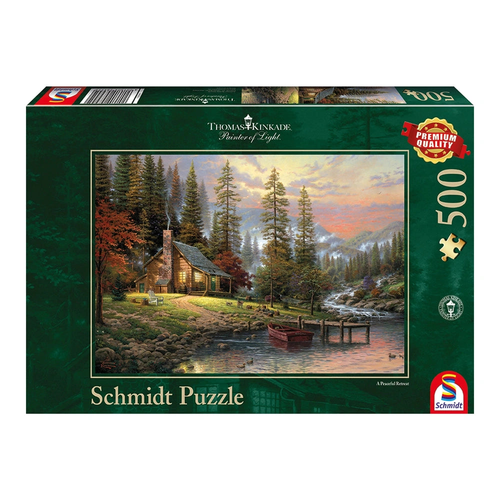 Schmidt Spiele - Casa nelle Montagne 500 Pz - Puzzle