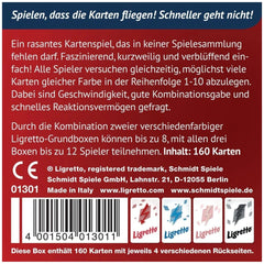 Schmidt Spiele - Ligretto rosso - Giochi per famiglie