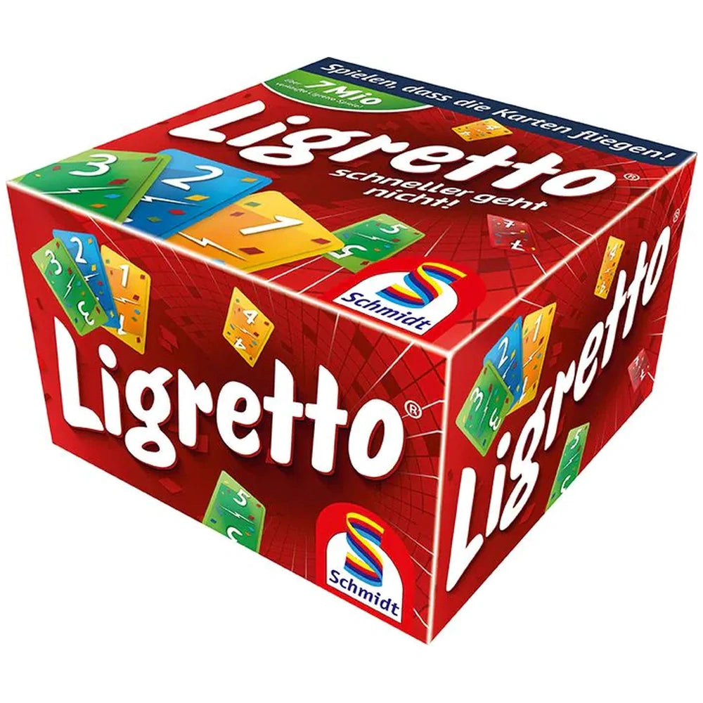 Schmidt Spiele - Ligretto rosso - Giochi per famiglie