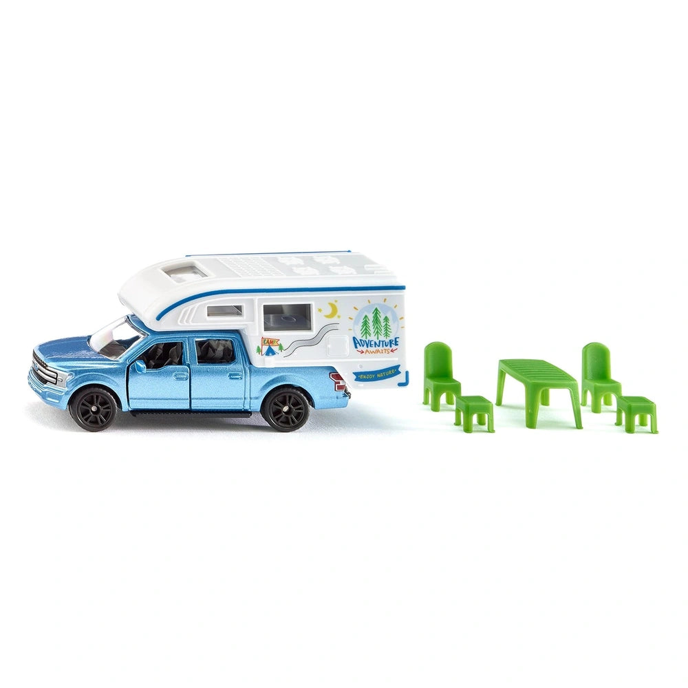 Siku - Ford F150 Pick-Up Camper - Veicoli da Gioco