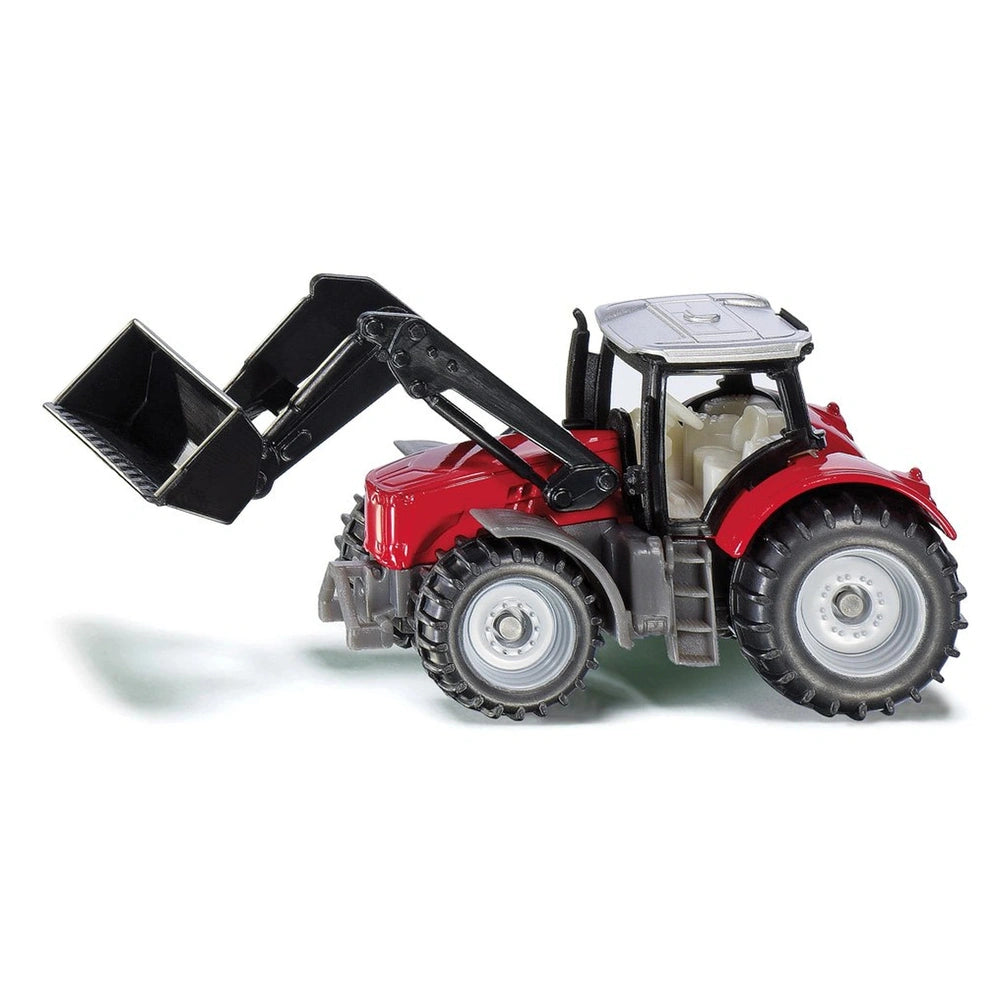 Siku - Massey Ferguson con caricatore anteriore - Veicoli da gioco