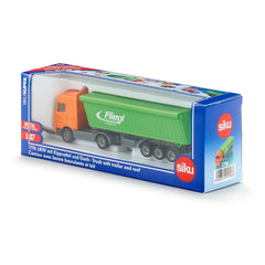 Siku - Camion Mercedes-Benz con rimorchio ribaltabile Fliegl - Veicoli da gioco