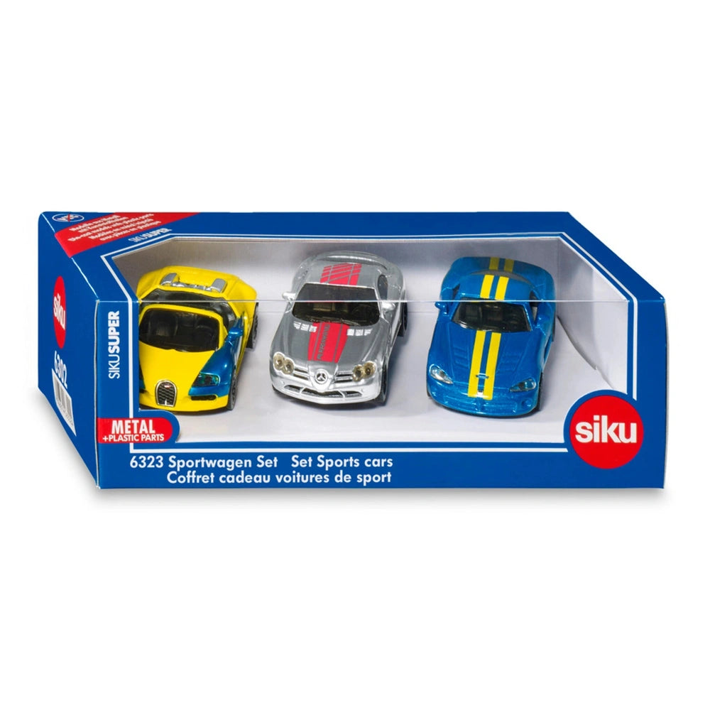 Siku - Set di auto sportive - Veicoli da gioco