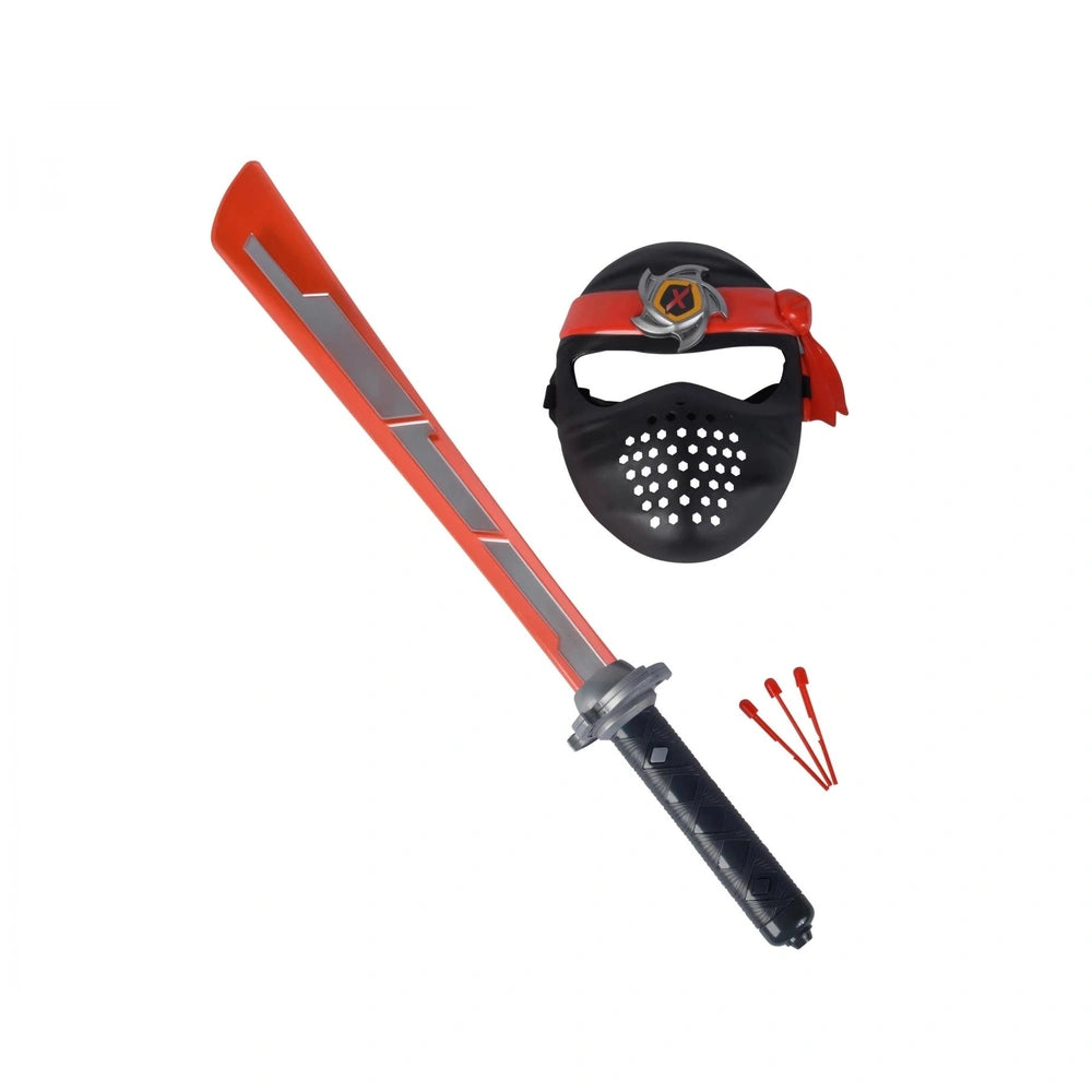 Simba - Next Ninja Sword and Mask, rot - Pretend Professions & Role Playing