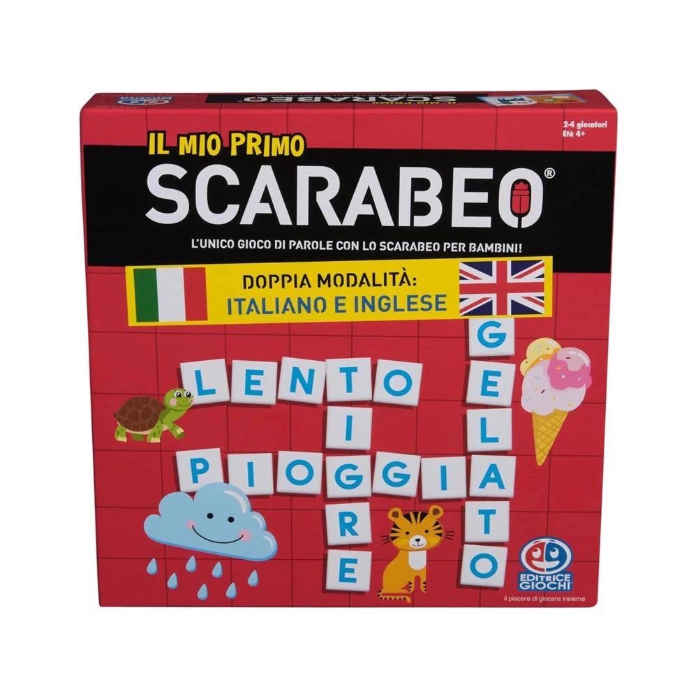 Spin Master - Il Mio Primo Scarabeo Nuova Edizione Gioco da Tavolo - Italiano e Inglese