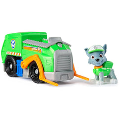 Spin Master - Paw Patrol - Rocky Recycling Lorry with action figure and play vehicle