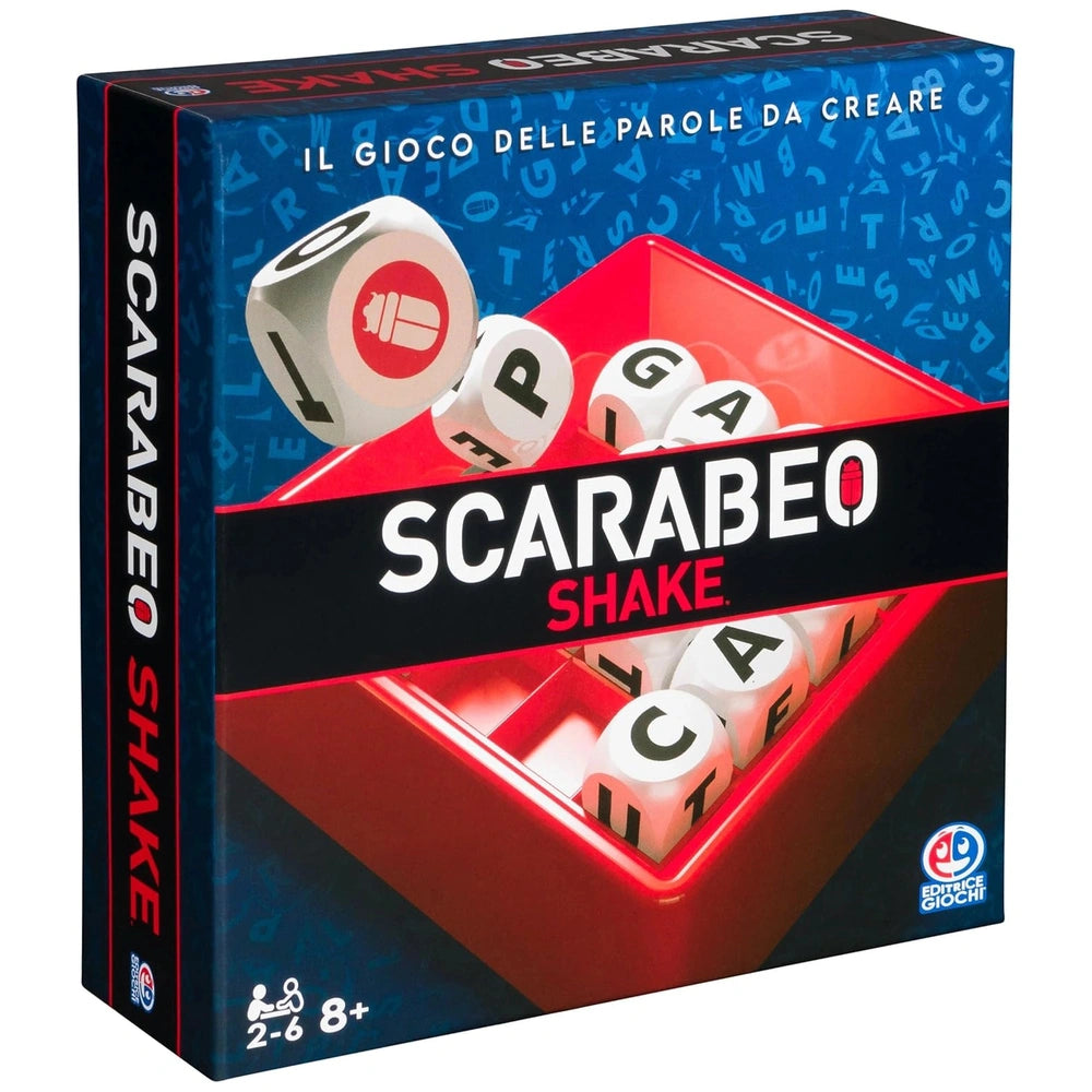 Spin Master - Set di Gioco Scarabeo Shake - Edizione Italiana