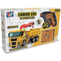 Teorema - Teos-Power-Crane-Truck-Giochi-Vehicoli