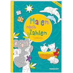 TESSLOFF - Dipingere per numeri: Cuccioli animali - Arti e mestieri - Edizione tedesca