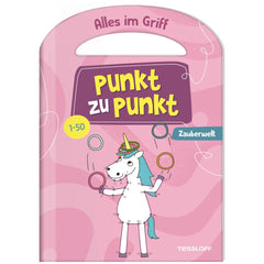 TESSLOFF - Libro di puzzle magici Point to Point - Giocattoli educativi - Edizione tedesca